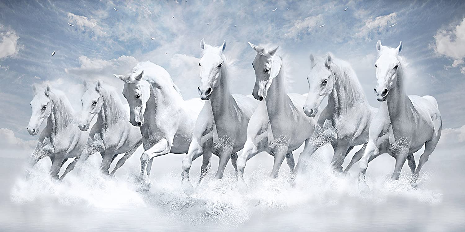 Vastu Tips Should a picture of 7 white horses be put in the house or not  read the importance described in Vastu Shastra  Vastu Tips घर म 7 सफद  घड क